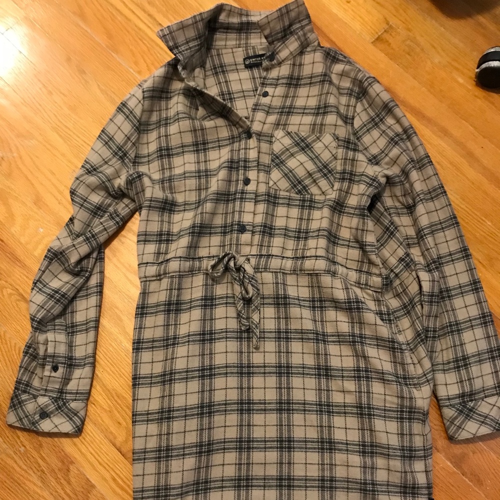 United by Blue flannel dress
